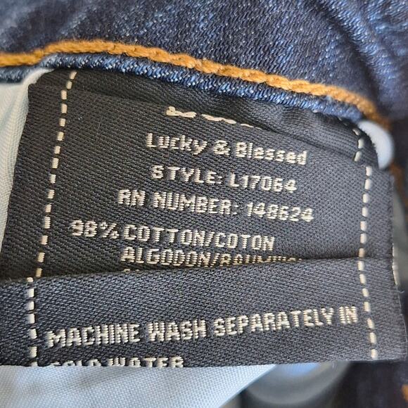 L& B Size 6 Embroidered Boyfriend Jeans - Picture 3 of 12